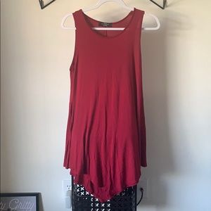 Johnny Red Tulip-hem Dress